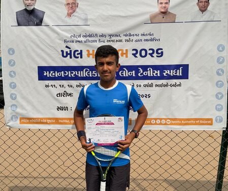 Adani Sportsline’s Khush Parikh wins gold; Shreeja bags bronze at Khel Mahakumbh 2026