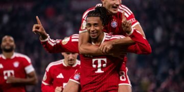 Olise shines as Bayern cruise into German Cup last 16