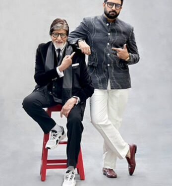 Amitabh Bachchan says Abhishek Bachchan took all his shoes long ago, reflects on father-son bond