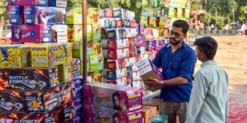 Kolkata Police seize 110 kg of banned firecrackers ahead of Kali Puja, youth held
