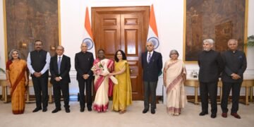UPSC chief presents 76th annual report to President Droupadi Murmu