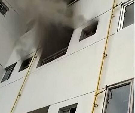 Fire breaks out on 28th floor of South City Complex in Kolkata, eight fire engines deployed