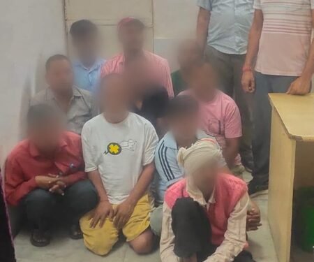 Delhi Police bust illegal gambling den in Model Town, apprehend 10
