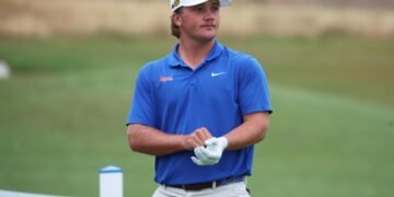 Golf: Kiwi Swanwick takes lead as Indians make an early exit at Asia-Pacific Amateur