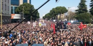 Protests in Albania escalate into violent clashes