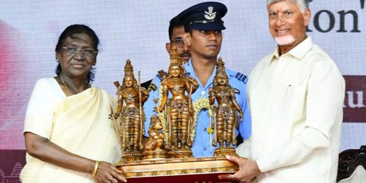 President Murmu Inaugurates National SARAS Mela 2026 in Vijayawada