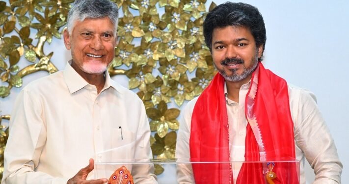Chandrababu Naidu, Tamil Nadu CM Vijay Discuss Water Sharing, River Linking