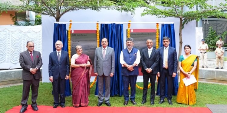 DK Shivakumar Lays Foundation for New Block, Auditorium at NLSIU Bengaluru