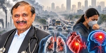 Air Pollution Raises Risk of Heart Attacks, Strokes, Warns MP Dr C.N. Manjunath