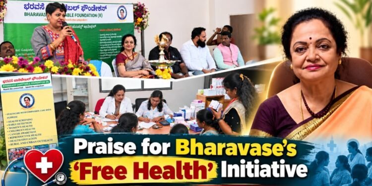‘Bharavase’ Foundation Brings Healthcare and Hope to Over 300 Women at Free Medical Camp