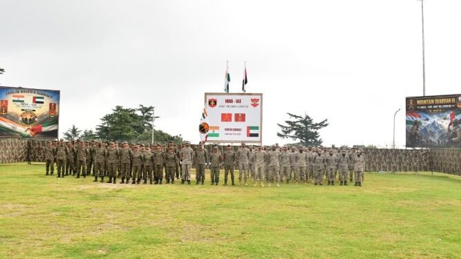India-UAE joint military exercise ‘Mountain Guardian 2026’ begins in Uttarakhand