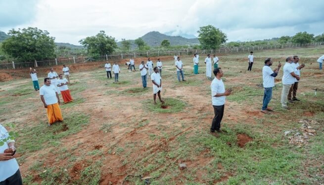 2,000 Tree Saplings Planted in Dindigul; Annamalai Calls for Greener Tamil Nadu