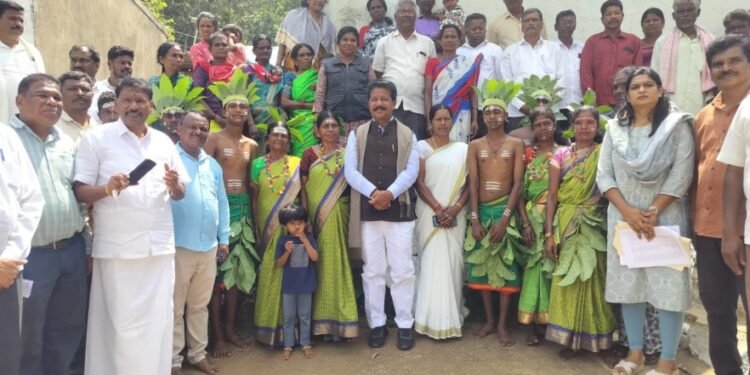Housing, roads and power: Minister Raghumurthy reviews issues in tribal settlements