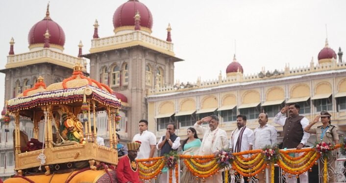Mysuru Dasara: CM Shivakumar Prays for State’s Prosperity
