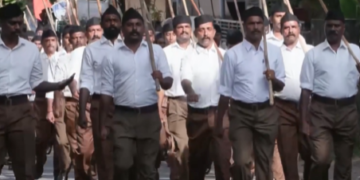 RSS Organises Vijayadashami Path Sanchalan in Thiruvananthapuram