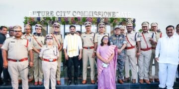 Telangana CM Revanth Reddy Inaugurates Future City Police Commissionerate