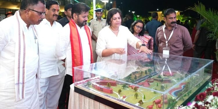 Telangana CM Lays Foundation Stone for ₹200-Crore NIUM Campus in Future City